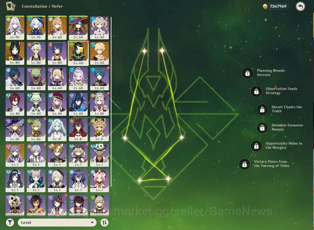 Genshin Impact Accounts ASIA|AR55|SemiPreamTeam Skrik|4Limited+36(*4Charac image 6