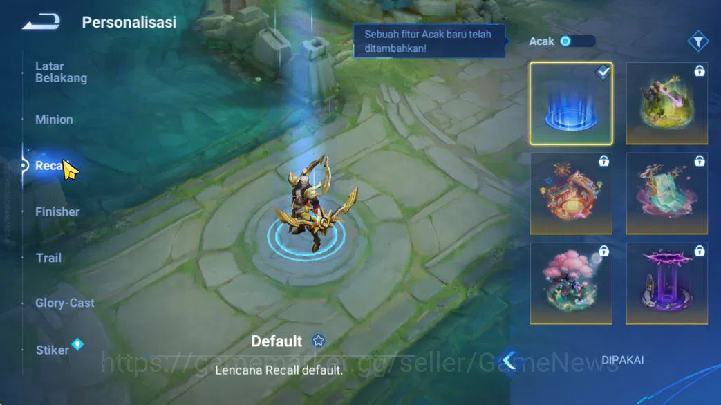 Honor of Kings Accounts Hero 13 Skin 3|Fresh Starter| (Consort Yu Legend) image 7