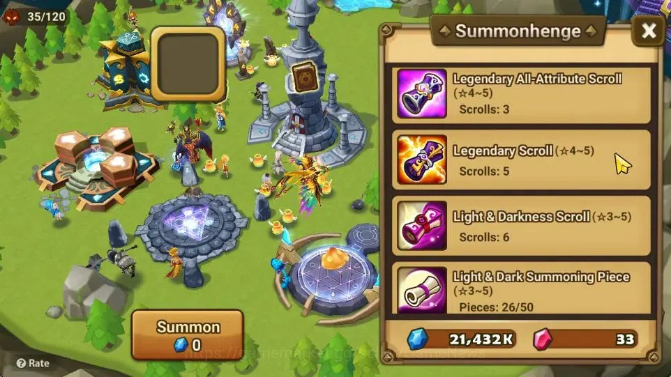 Summoners War: Sky Arena Accounts Starter ASIA|Lv 26|Ready Gacha|97 12 YSC + 160 11 YSC + 3 LAAS + 5 LS + 6 LDS + 121 MS |1 10