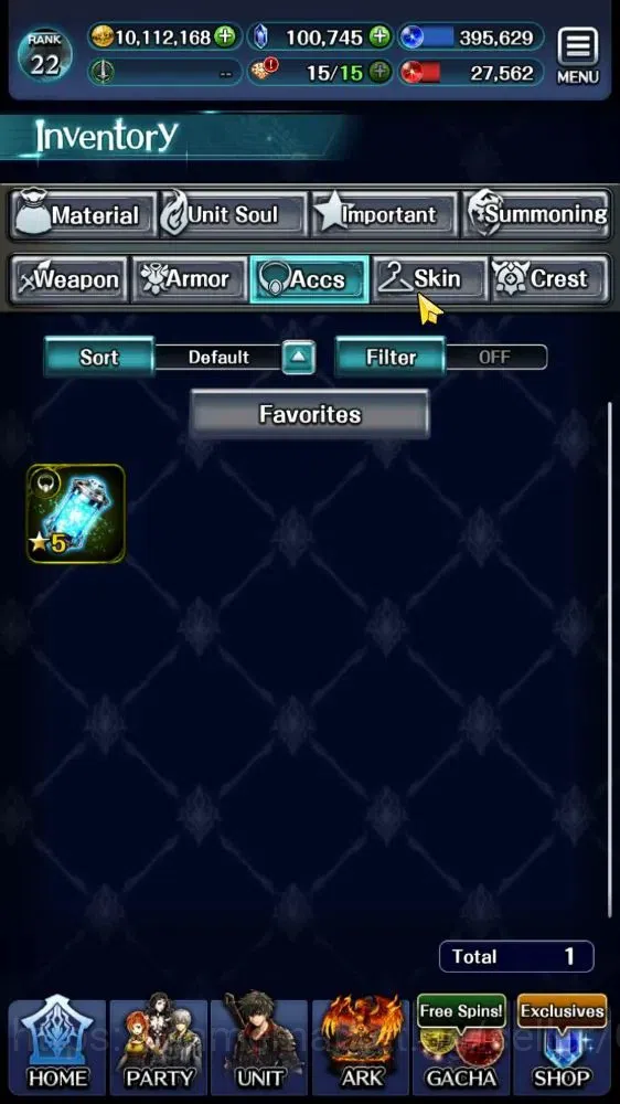 Last Cloudia Accounts Mid‑Game GLOBAL|Rank 22|100K Crystal|Collab (G Tilith,Vargas) + (A Roland,KOG Mauna,G Lilaha,NYM 16