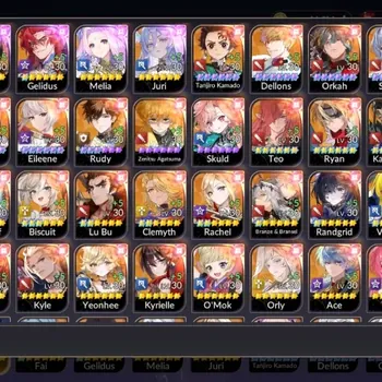 Seven Knights Re:Birth Accounts Global|Full EX7(RosieTC2,FaiTC
