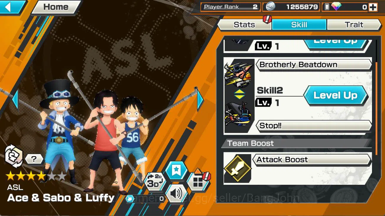 One Piece Bounty Rush Accounts Others GLOBAL | 3 EX St ethan baron, DD shanks, FR shanks, ASL, Kuma n Bonney, Van ogre Check 7