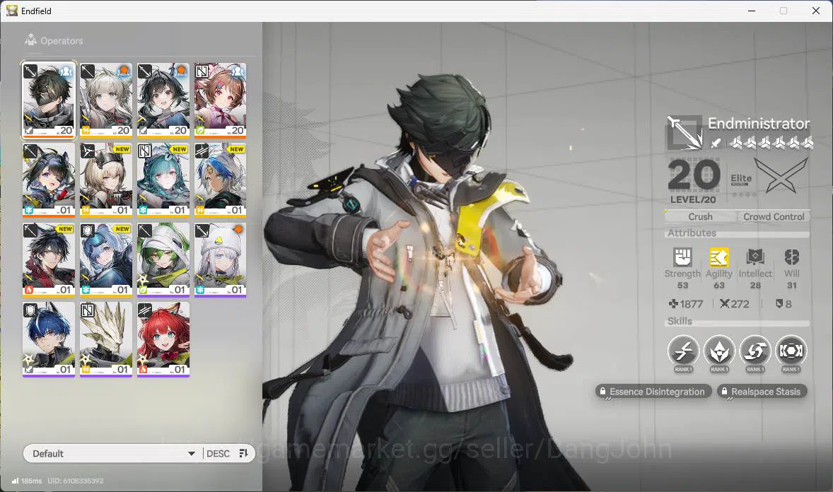 Arknights: Endfield Accounts NA | Starter TANGTANG, Ardelia, WP 6s 2. more deta image 8
