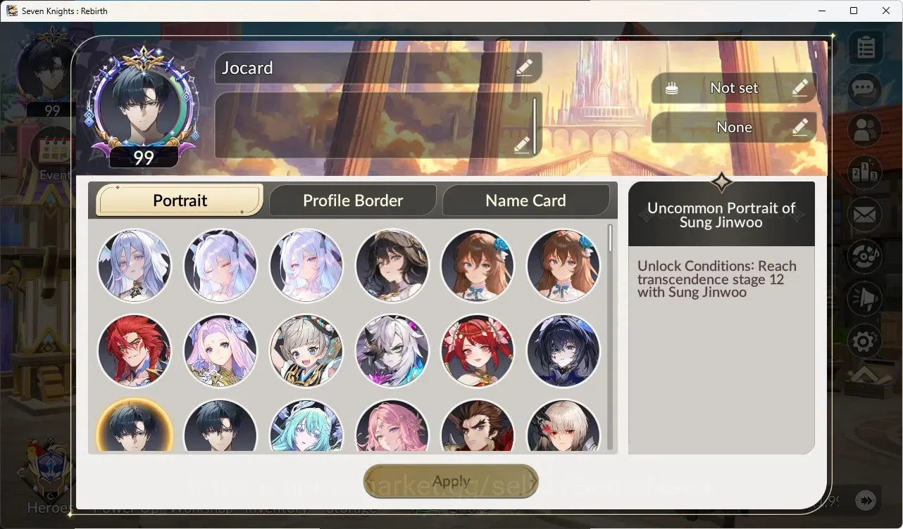 Seven Knights Re:Birth Accounts Global SEA|4 Ex-7k[Juri,Rosie,Gelidus,Melia]+36 TC image 12