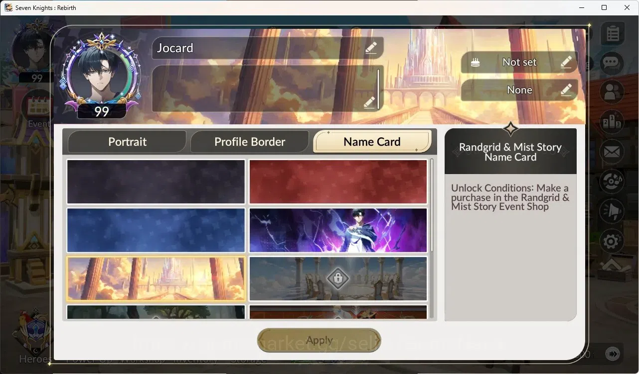 Seven Knights Re:Birth Accounts Global SEA|4 Ex-7k[Juri,Rosie,Gelidus,Melia]+36 TC image 14