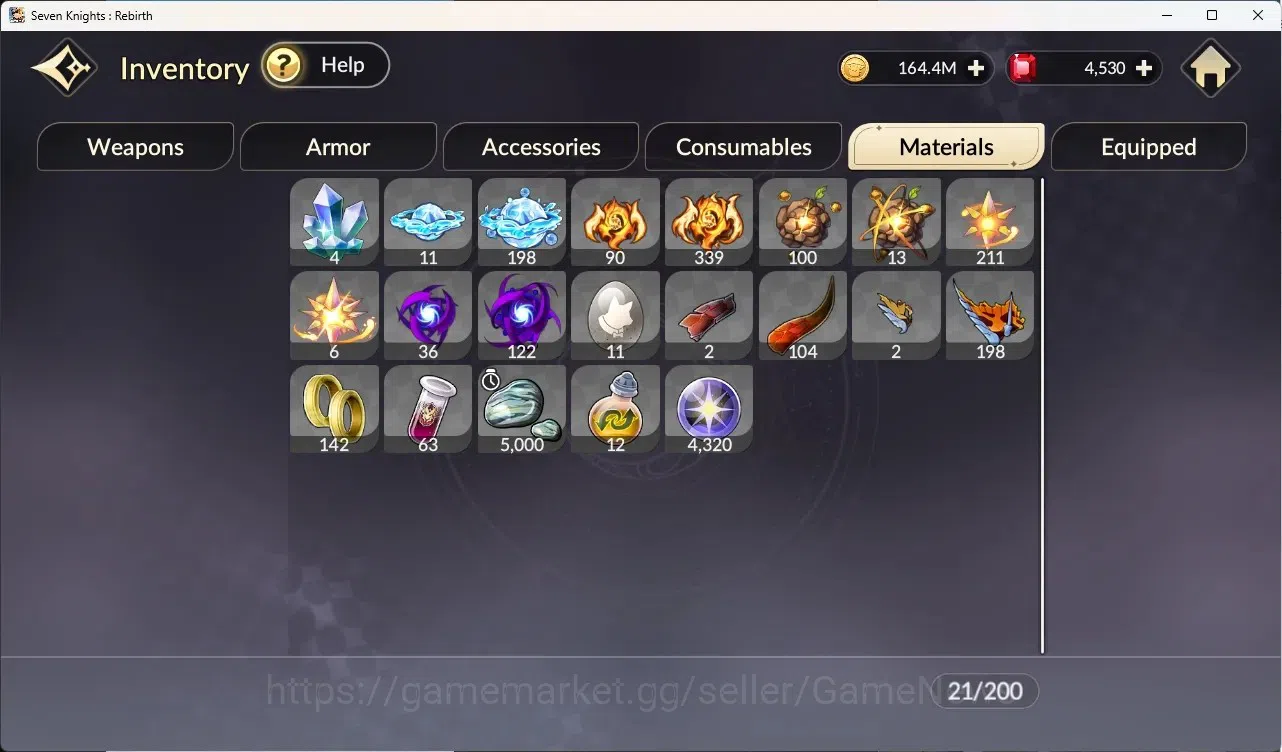 Seven Knights Re:Birth Accounts Global SEA|4 Ex-7k[Juri,Rosie,Gelidus,Melia]+36 TC image 15