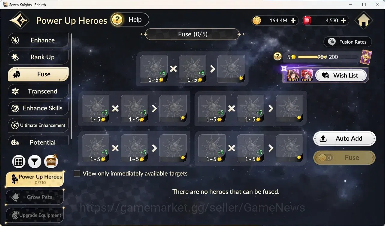 Seven Knights Re:Birth Accounts Global SEA|4 Ex-7k[Juri,Rosie,Gelidus,Melia]+36 TC image 20