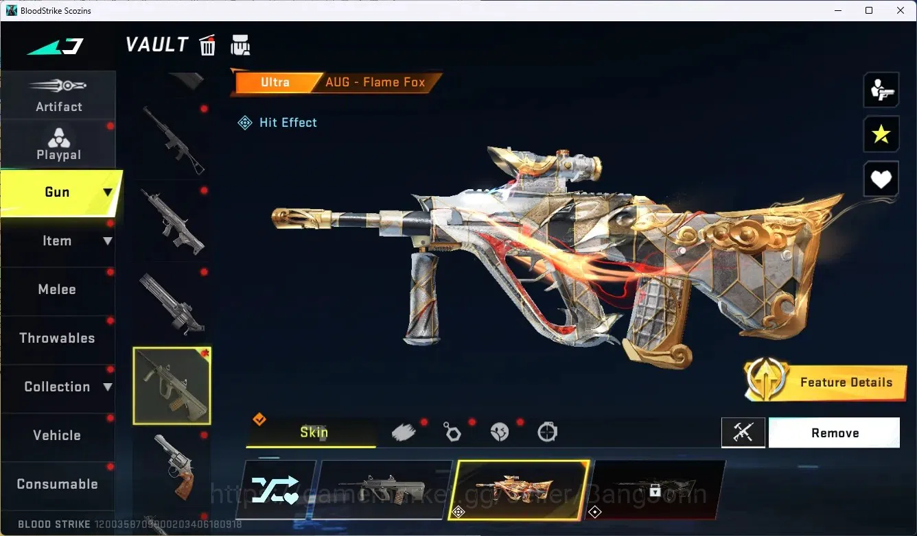 Blood Strike Accounts ASIA |1 Collab Gun [TR]|2 Limited Gun|1 Ultra Gun| image 11