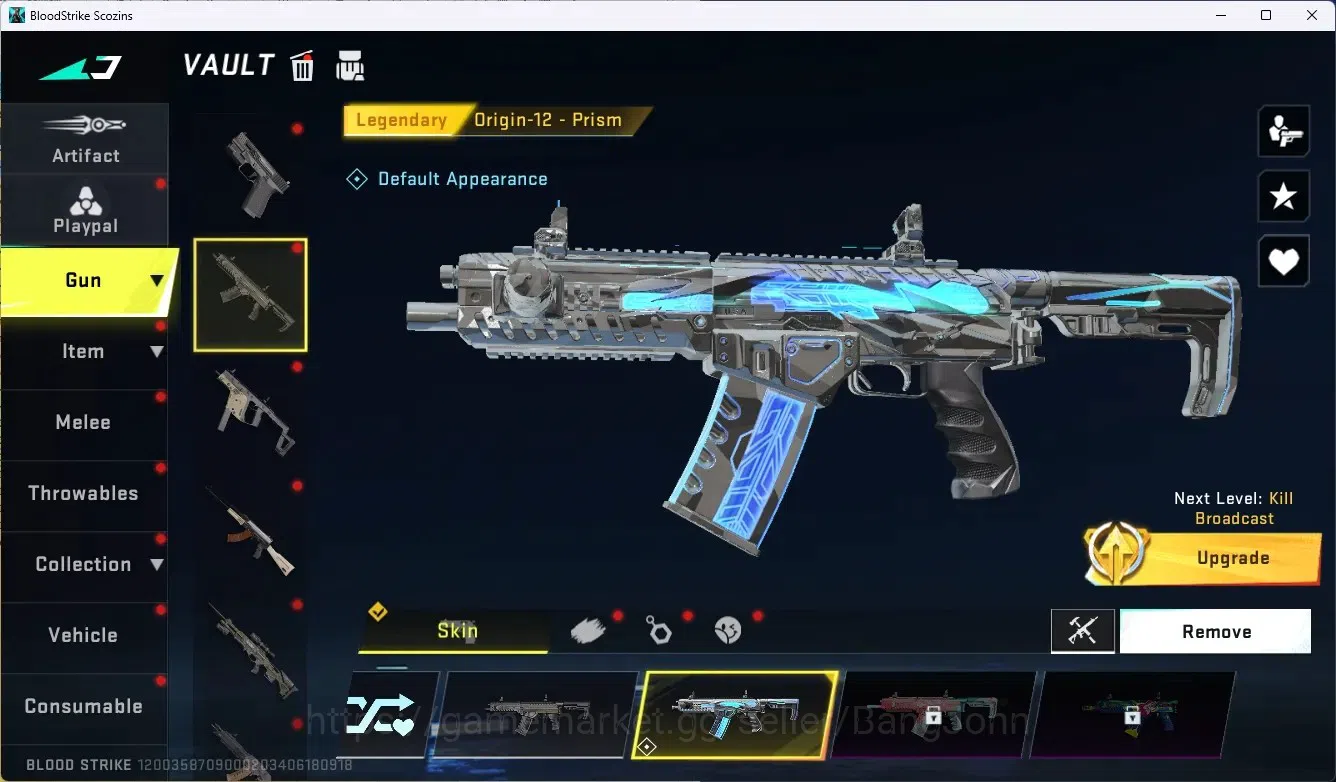 Blood Strike Accounts ASIA |1 Collab Gun [TR]|2 Limited Gun|1 Ultra Gun| image 4
