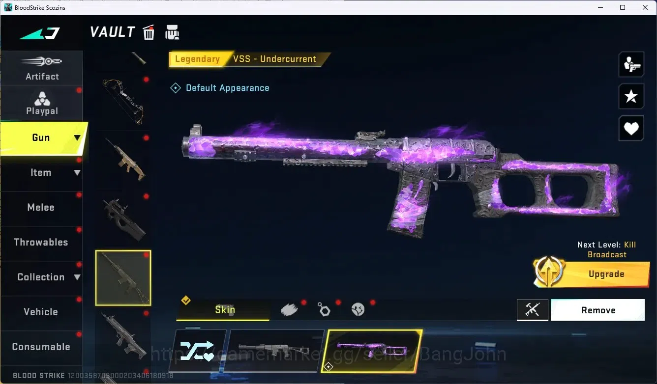 Blood Strike Accounts ASIA |1 Collab Gun [TR]|2 Limited Gun|1 Ultra Gun| image 9