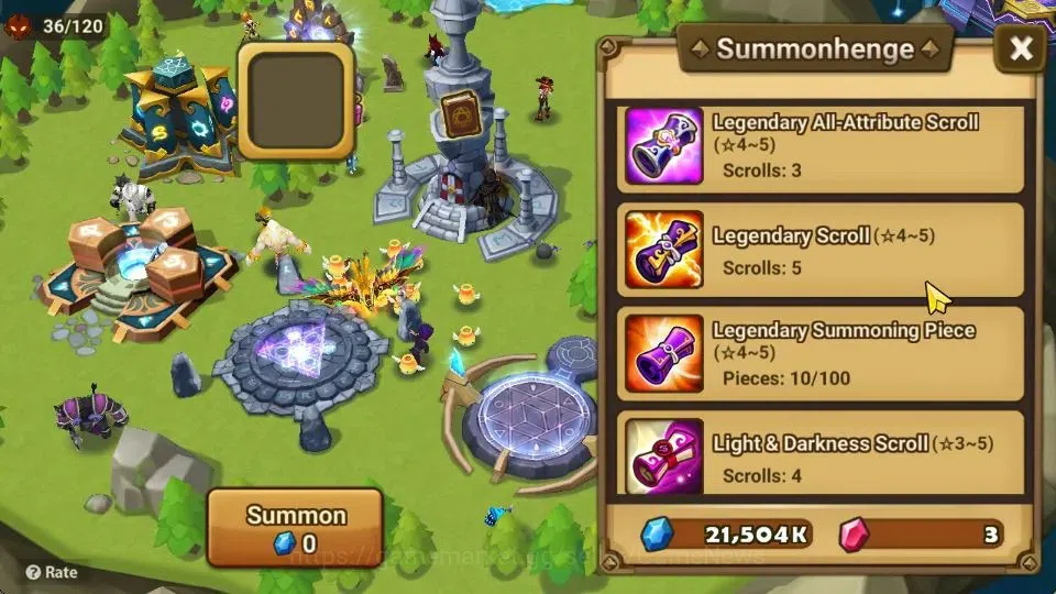Summoners War: Sky Arena Accounts ASIA|Lv 26|Ready Gacha|103 12 YSC + 160 11 YSC + 3 image 12