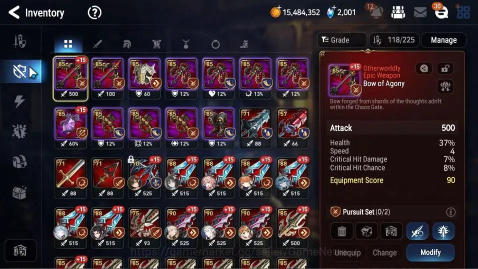 Epic Seven Accounts GLOBAL Unverif|New Era|5 ML(SP Politis,F Cecilia,S image 10