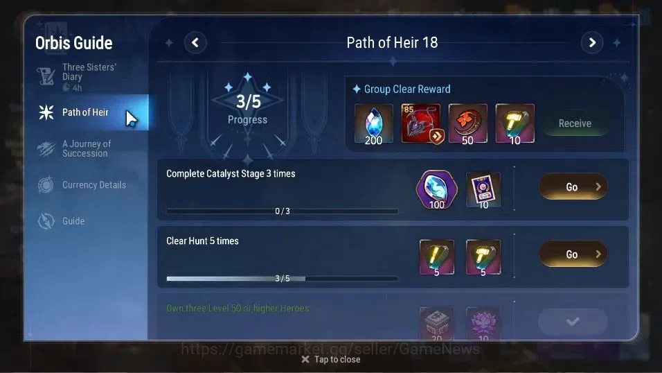 Epic Seven Accounts GLOBAL Unverif|New Era|5 ML(SP Politis,F Cecilia,S image 3