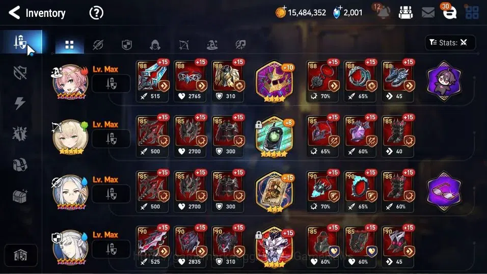 Epic Seven Accounts GLOBAL Unverif|New Era|5 ML(SP Politis,F Cecilia,S image 9