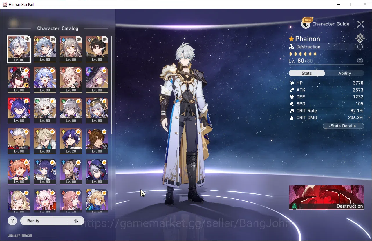 Honkai Star Rail Accounts ASIA | TL 70 | 5 golden ticket, the herta sign, ro image 3
