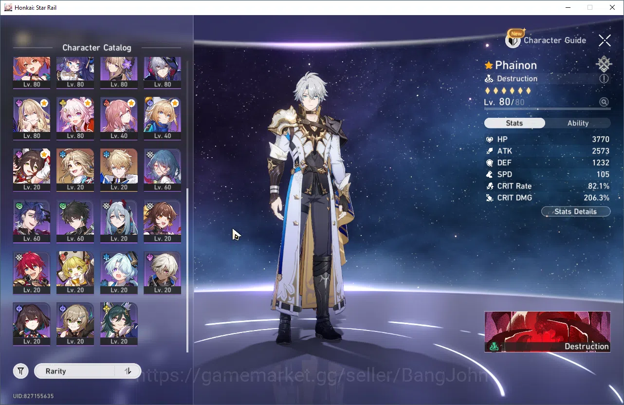 Honkai Star Rail Accounts ASIA | TL 70 | 5 golden ticket, the herta sign, ro image 4