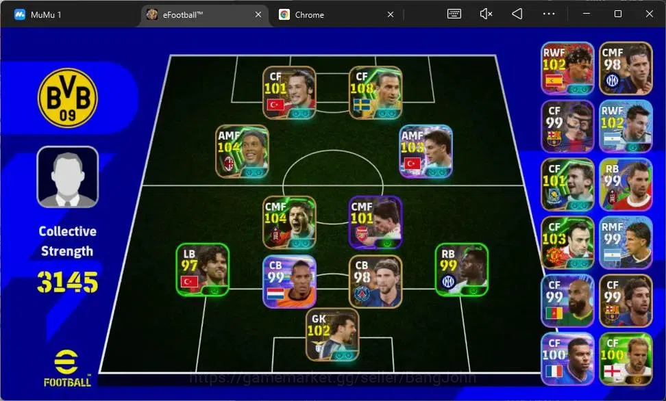 eFootball Accounts Mobile|PW 3145|Epic Shevchenko,Peruzzi,Ibrahimovic image 1