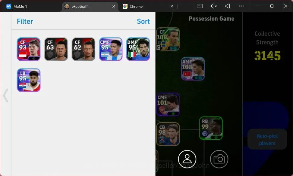 eFootball Accounts Mobile|PW 3145|Epic Shevchenko,Peruzzi,Ibrahimovic image 2