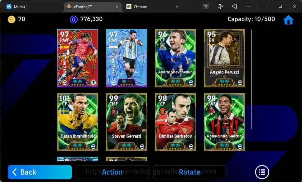 eFootball Accounts Mobile|PW 3145|Epic Shevchenko,Peruzzi,Ibrahimovic image 3