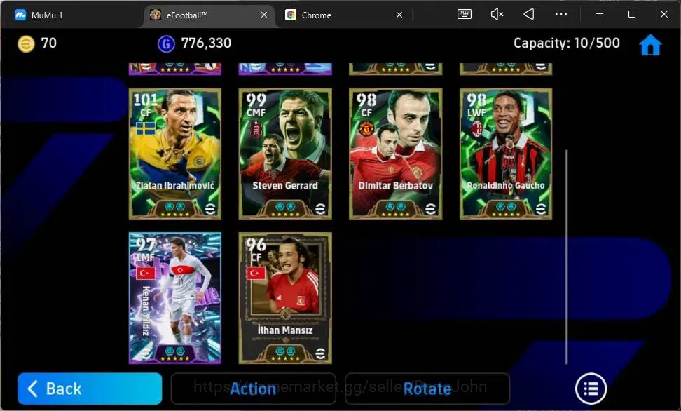 eFootball Accounts Mobile|PW 3145|Epic Shevchenko,Peruzzi,Ibrahimovic image 4