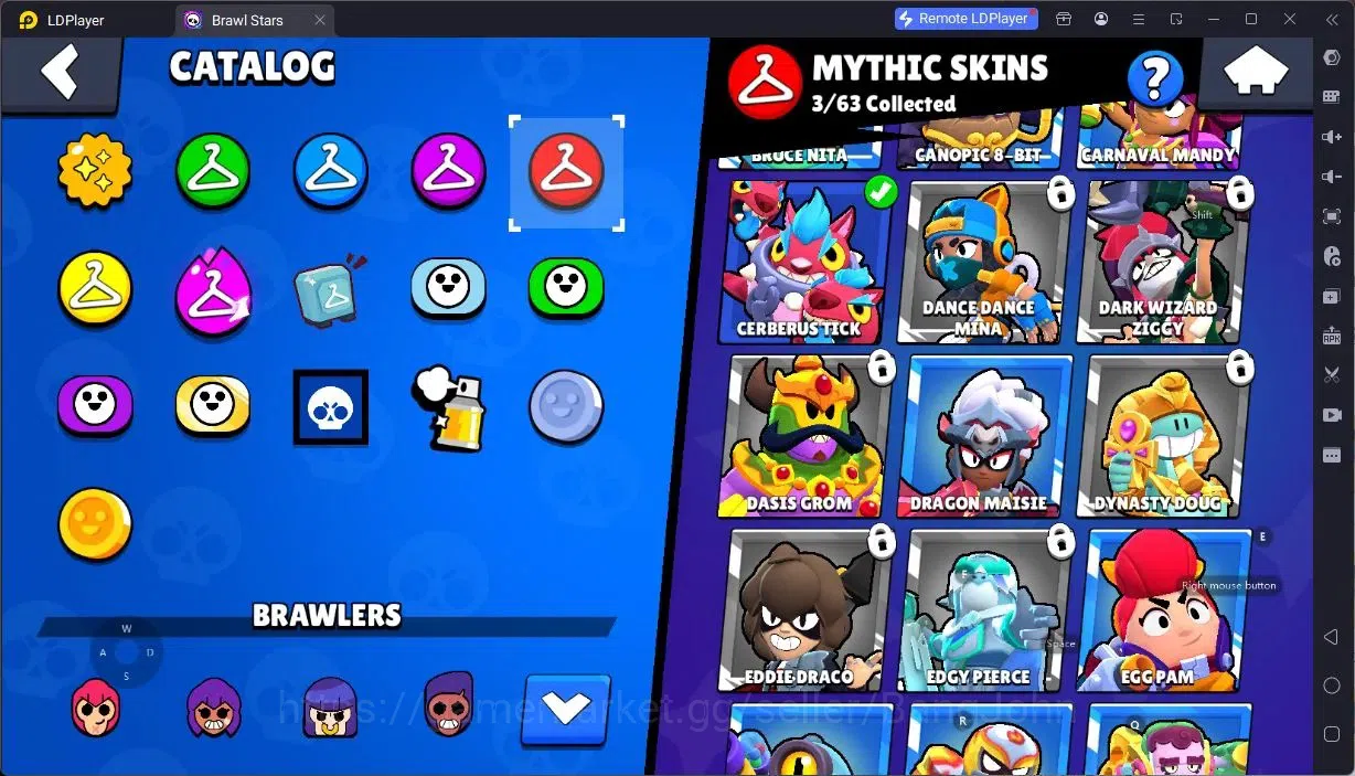 Brawl Stars Accounts Android | 3830 Thropy|37 Brawler|1 HyperCharger (C image 13