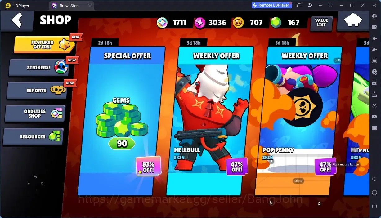 Brawl Stars Accounts Android | 3830 Thropy|37 Brawler|1 HyperCharger (C image 2