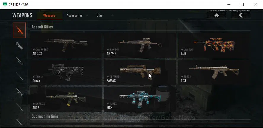 Arena Breakout Accounts Mid-Tier MOBILE Lv30|SV 40M|CV 39M|Royal Guard|MCX YL, AK 12 GM, M110 P,Etc|Many Skin|CN 5