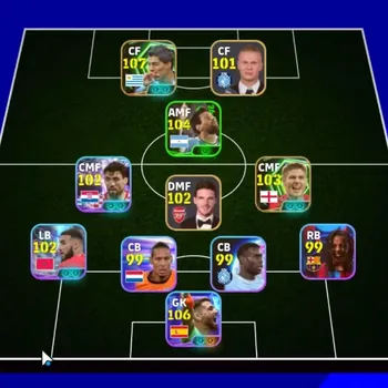 eFootball Accounts Legends & Iconic Players Android|Power 3168|Epic Luis Suarez,Dennis
