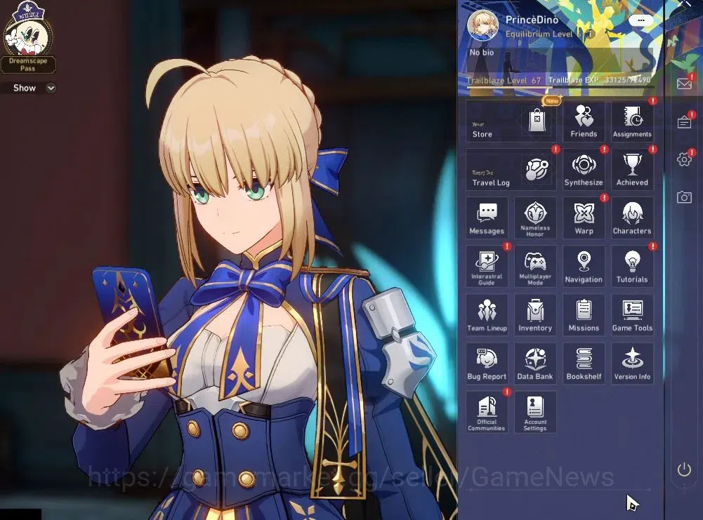 Honkai Star Rail Accounts Asia|TL 67|18 Limited|SW999+SignJingliuE1,Castoric image 1