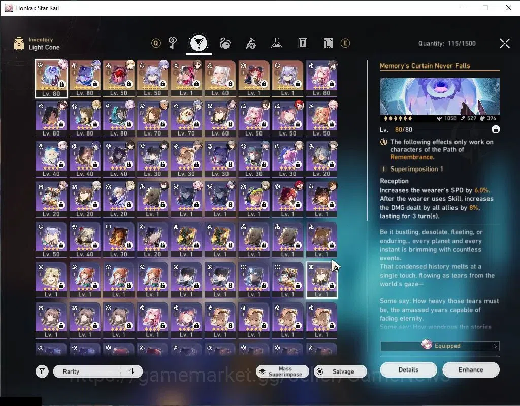Honkai Star Rail Accounts Asia|TL 67|18 Limited|SW999+SignJingliuE1,Castoric image 6