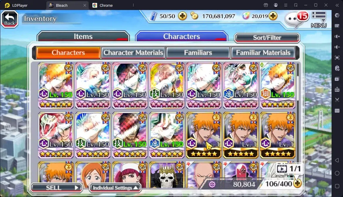 Bleach: Brave Souls Accounts Starter GLOBAL | 20k Orb + fresh Story | Ichigo DTV,Aizen 6Aniv,Unohana TYBW2023,Senjumaru 14