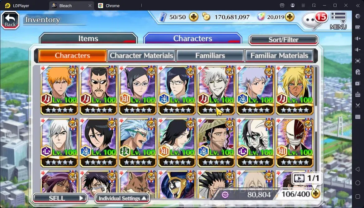 Bleach: Brave Souls Accounts Starter GLOBAL | 20k Orb + fresh Story | Ichigo DTV,Aizen 6Aniv,Unohana TYBW2023,Senjumaru 16