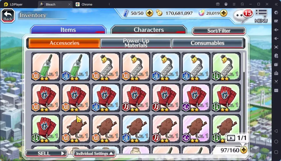 Bleach: Brave Souls Accounts Starter GLOBAL | 20k Orb + fresh Story | Ichigo DTV,Aizen 6Aniv,Unohana TYBW2023,Senjumaru 6