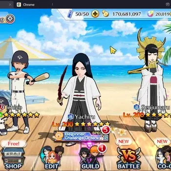 Bleach: Brave Souls Accounts Starter GLOBAL | 20k Orb + fresh Story | Ichigo DTV,Aizen 6Aniv,Unohana TYBW2023,Senjumaru