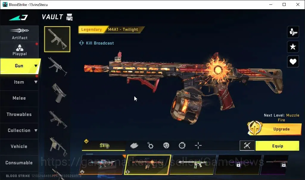 Blood Strike Accounts ASIA|4 ULTRA[SPIKE,KATYA,M4A1,INP-9]|Limited[Origi image 10