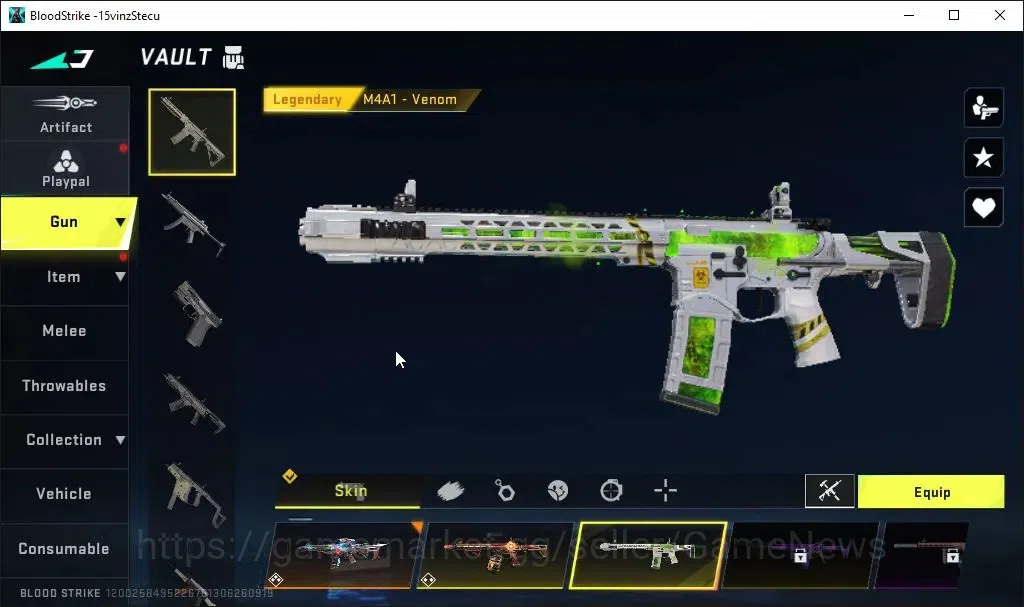 Blood Strike Accounts ASIA|4 ULTRA[SPIKE,KATYA,M4A1,INP-9]|Limited[Origi image 11
