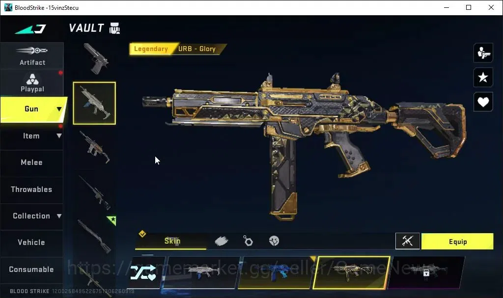 Blood Strike Accounts ASIA|4 ULTRA[SPIKE,KATYA,M4A1,INP-9]|Limited[Origi image 13