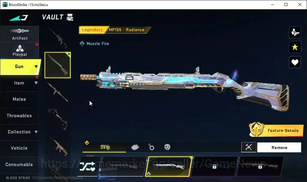 Blood Strike Accounts ASIA|4 ULTRA[SPIKE,KATYA,M4A1,INP-9]|Limited[Origi image 15