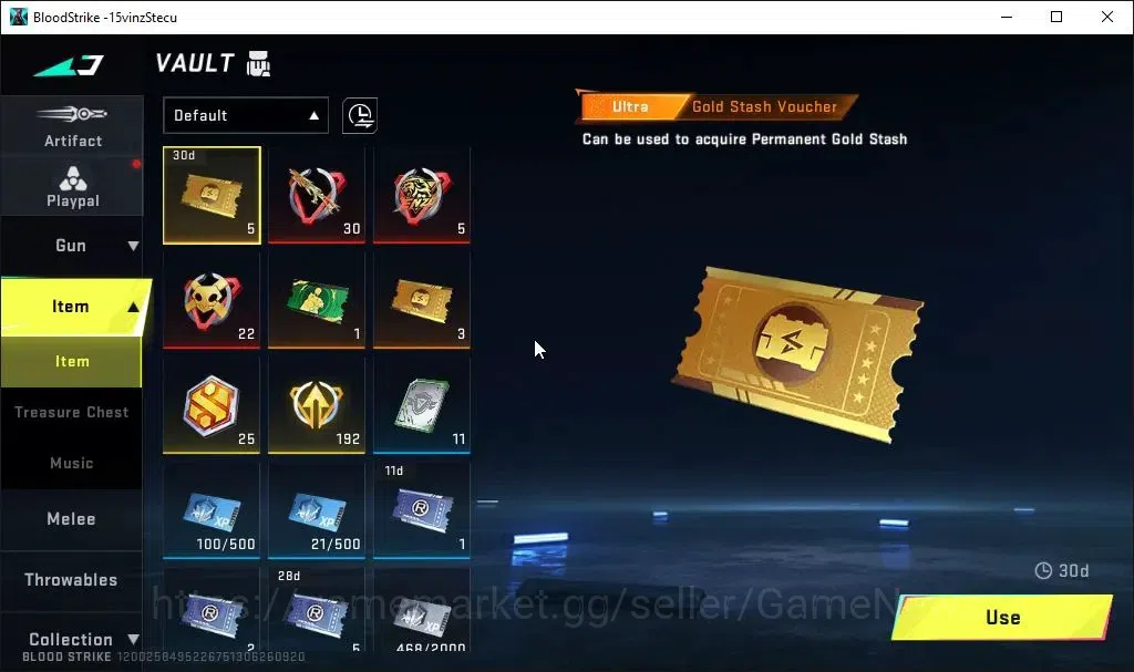 Blood Strike Accounts ASIA|4 ULTRA[SPIKE,KATYA,M4A1,INP-9]|Limited[Origi image 19