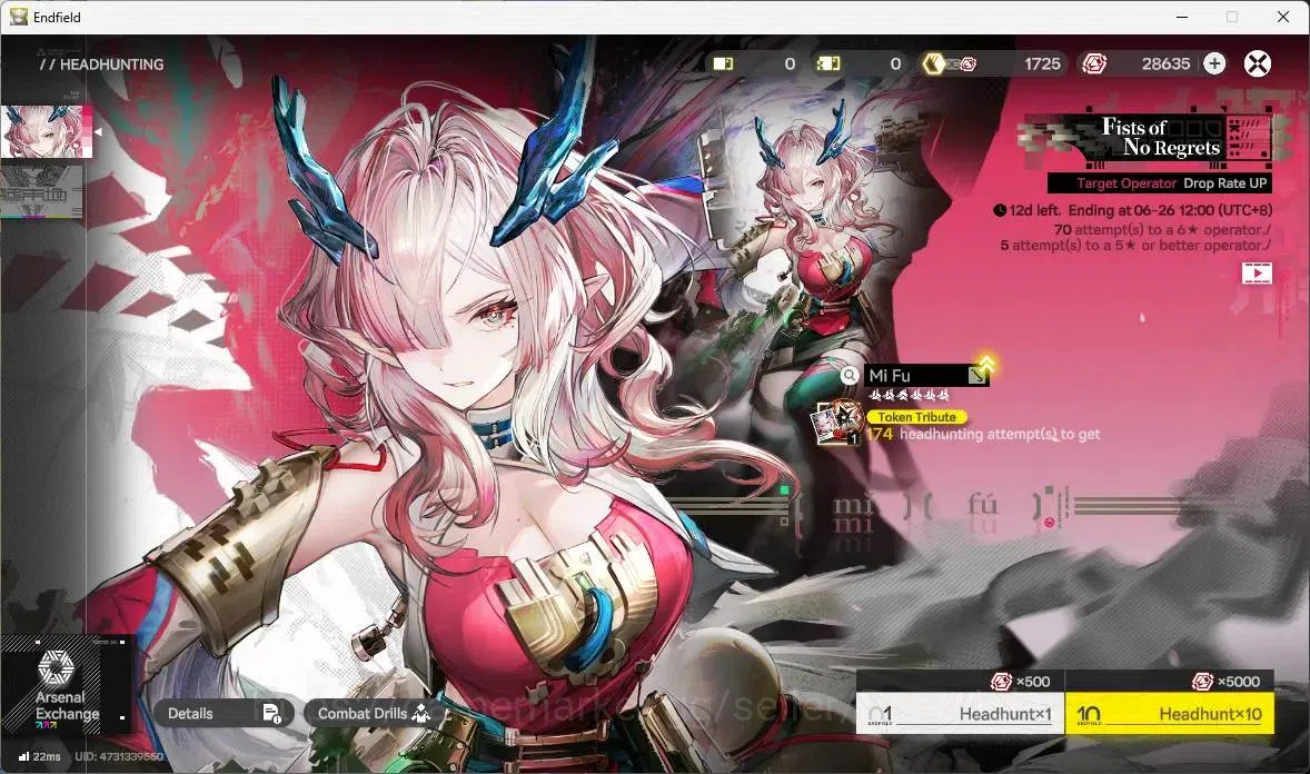 Arknights: Endfield Accounts Asia | Lv 60|6 Limit+5 Sign|Limit (Z.Fangyi,Laevat image 17