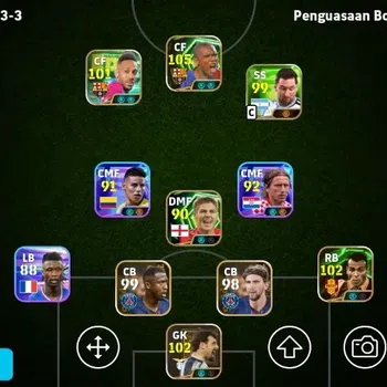 eFootball Accounts Legends & Iconic Players Mobile|PW 3049|Samuel Eto'o Epic,Luka Modric Show T,James Rodriguez Show T,Cafu