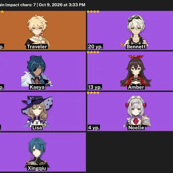 Genshin Impact Accounts Starter Genshin Asia Starter | AR 25 | Diluc & Waster Greatsword | Unlinked | Full Access #42