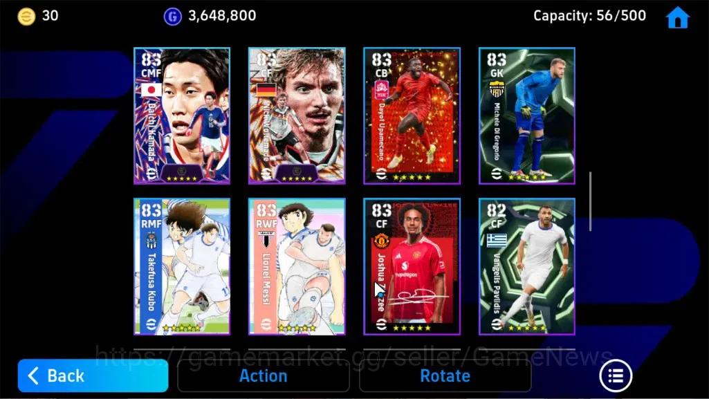 eFootball Accounts Legends & Iconic Players Android|National Team Pack Germany 2026|Epic Andriy S,Eden Hazard,Didier 13