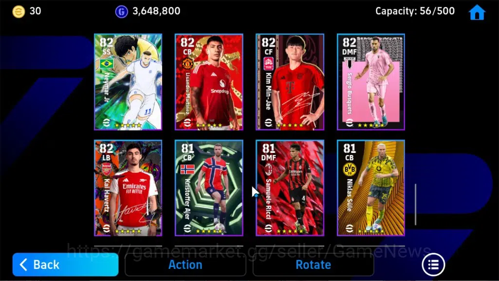 eFootball Accounts Legends & Iconic Players Android|National Team Pack Germany 2026|Epic Andriy S,Eden Hazard,Didier 15