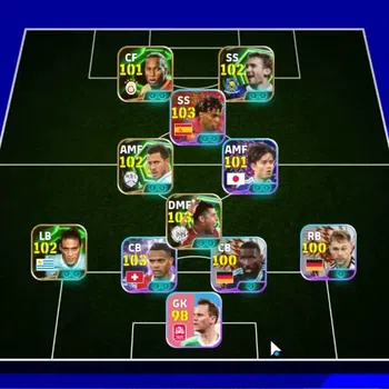 eFootball Accounts Legends & Iconic Players Android|National Team Pack Germany 2026|Epic Andriy S,Eden Hazard,Didier