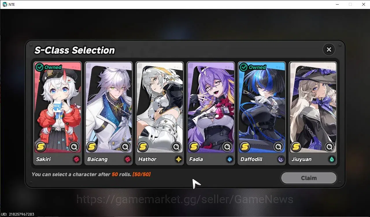 Neverness to Everness Accounts GLOBAL America|HL 3|3 SSR [Hotori,Sakiri,Daffodill image 8