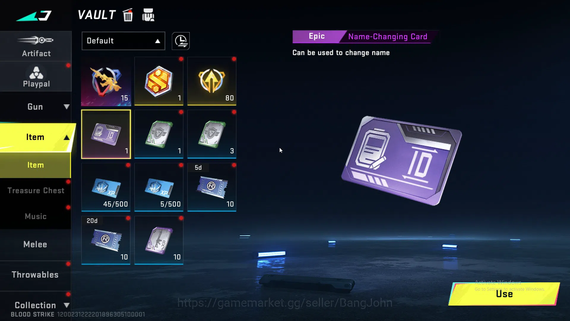 Blood Strike Accounts ASIA|COLLAB=M4A1-DEMOD,ETHAN|ULTRA=HANK,MORE DETAI image 4