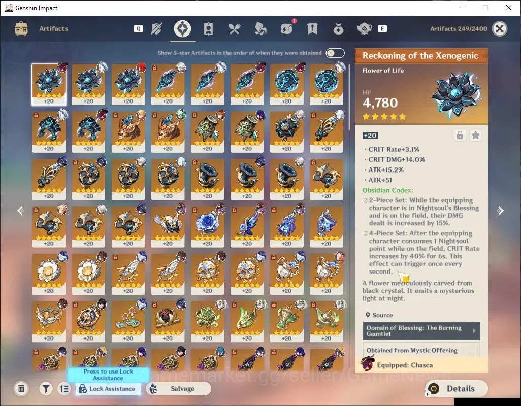 Genshin Impact Accounts Others ASIA|Free HSR|AR 60|13 Limited + 11 10