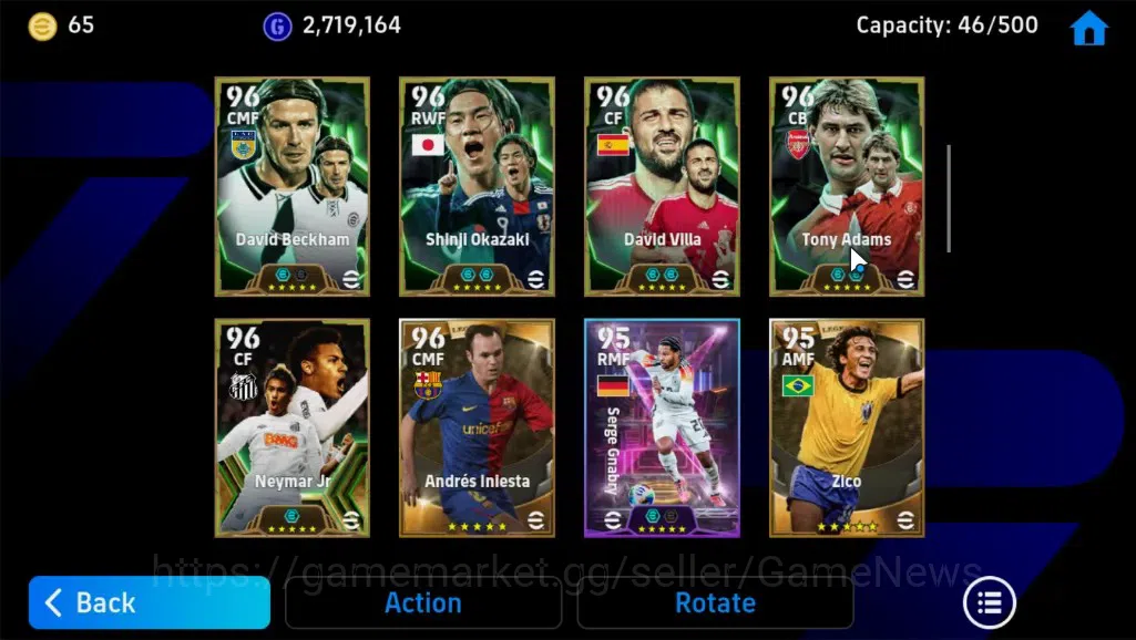 eFootball Accounts Android |Big Time(Rivaldo,Steven Gerrard)|40 Epic  image 6