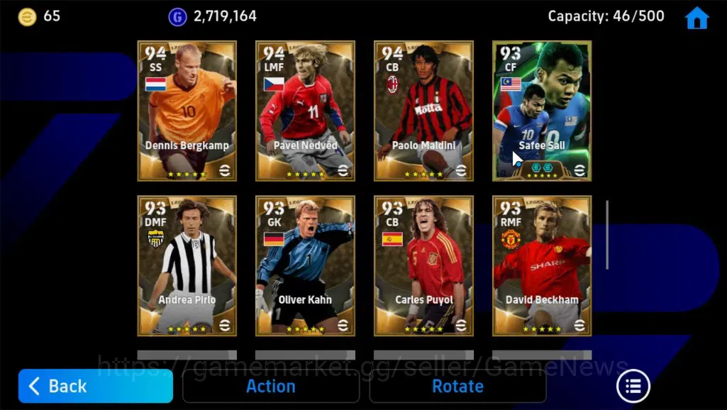 eFootball Accounts Android |Big Time(Rivaldo,Steven Gerrard)|40 Epic  image 8